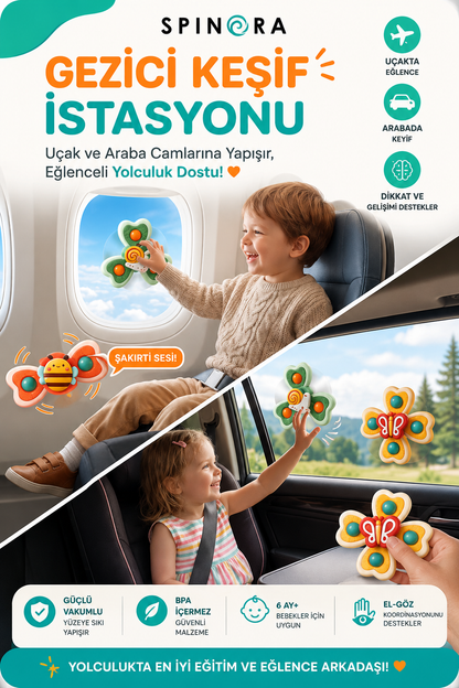 Spinor Dönen Montessori Oyuncağı
