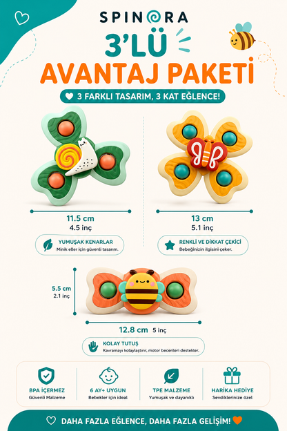 Spinor Dönen Montessori Oyuncağı