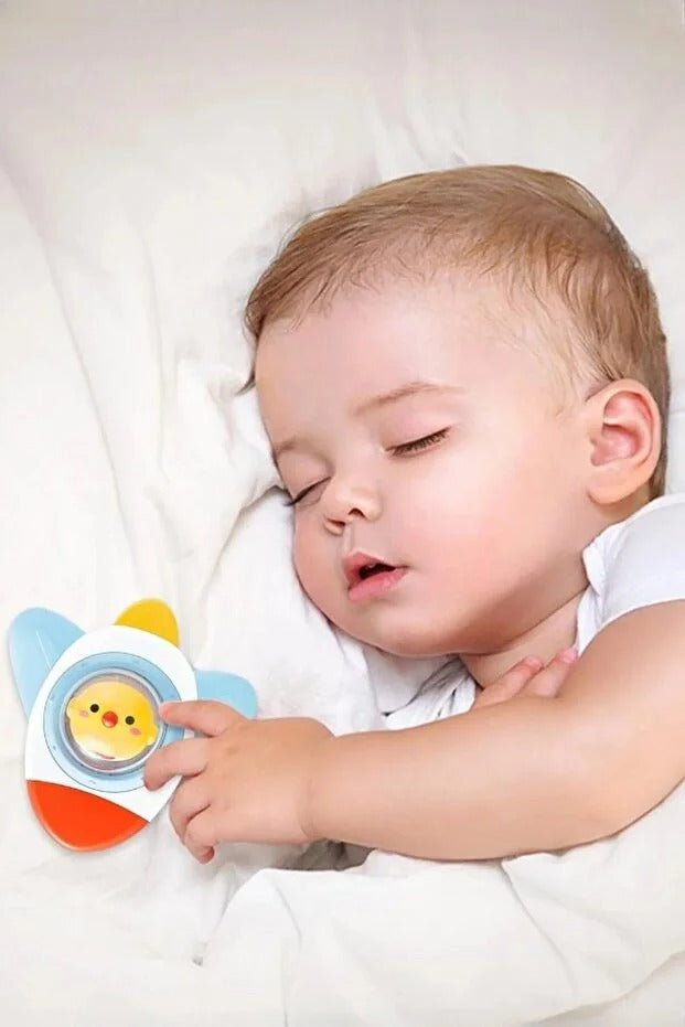 Uçak 3’lü Vantuzlu Bebek Oyuncağı